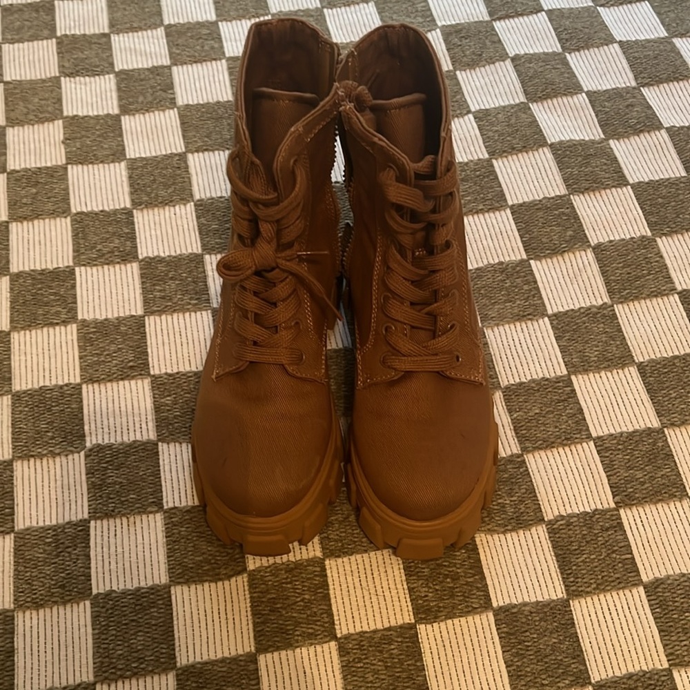 Sam Edelman Combat Boots - Picture 2 of 3